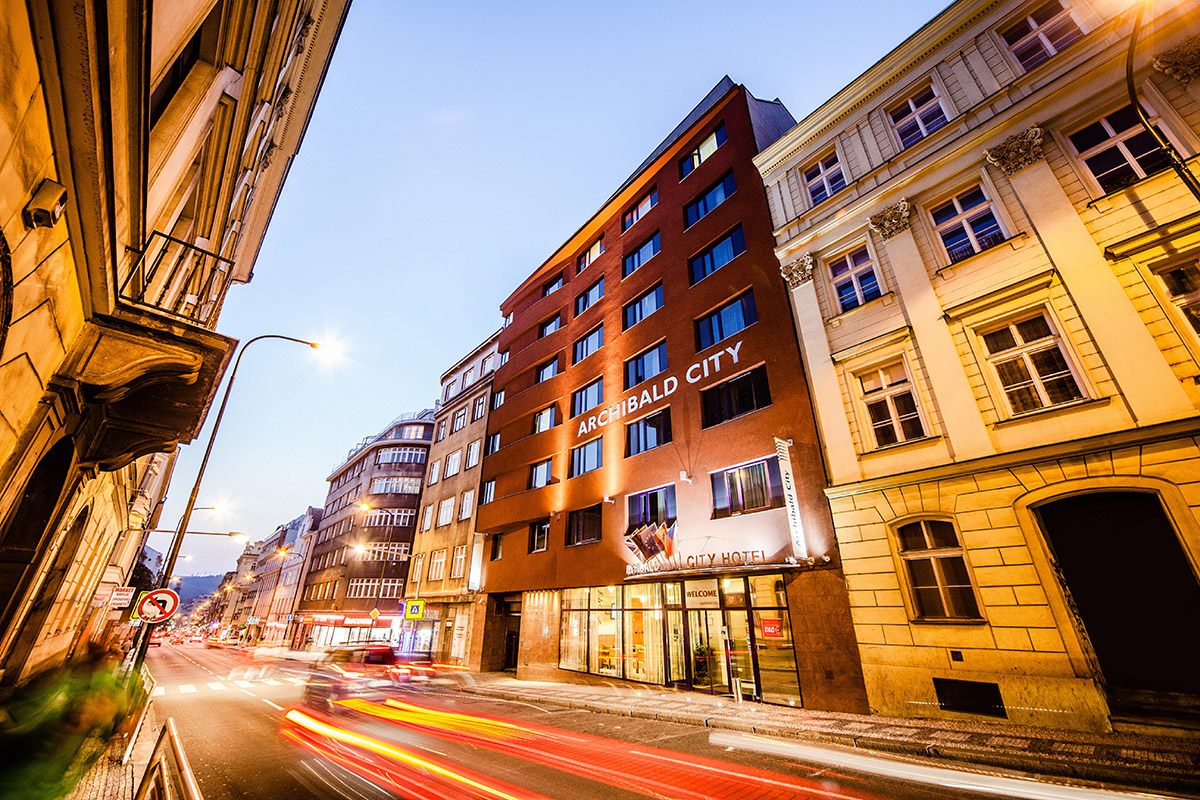 Archibald City Hotel in Prague Book a hotel in the very hearth of Prague